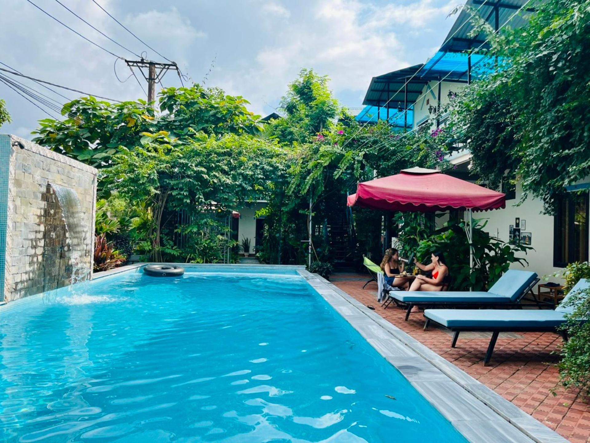 פונג נה An An Homestay Bungalow מראה חיצוני תמונה